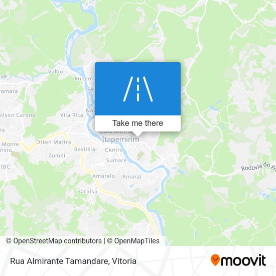 Rua Almirante Tamandare map