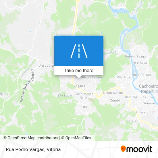 Rua Pedro Vargas map