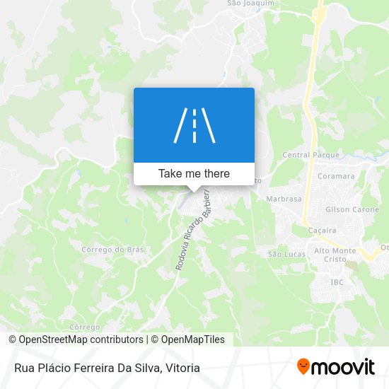 Rua Plácio Ferreira Da Silva map