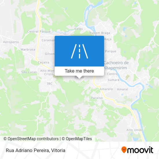 Rua Adriano Pereira map