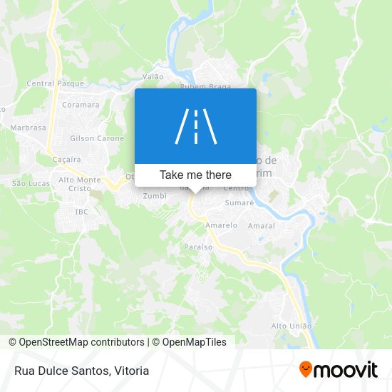 Rua Dulce Santos map