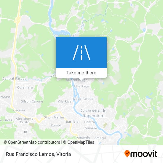 Rua Francisco Lemos map