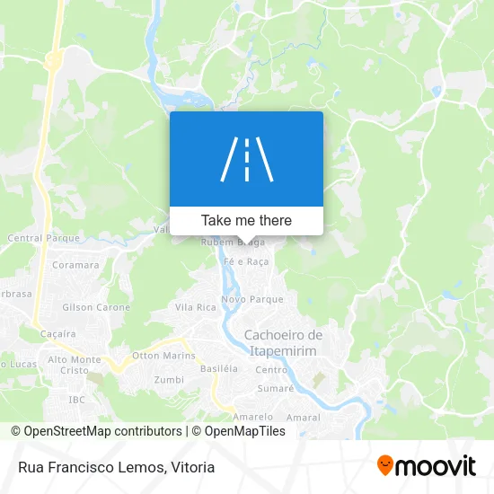 Rua Francisco Lemos map