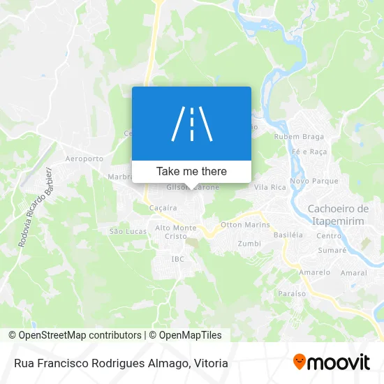 Rua Francisco Rodrigues Almago map