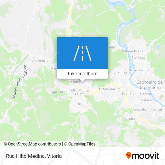 Rua Hilto Medina map