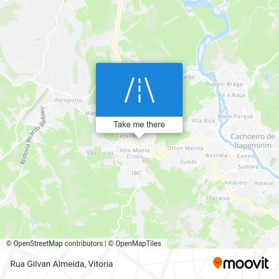 Rua Gilvan Almeida map