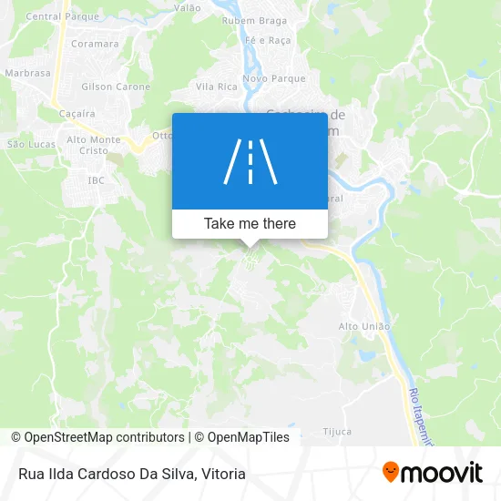 Rua Ilda Cardoso Da Silva map