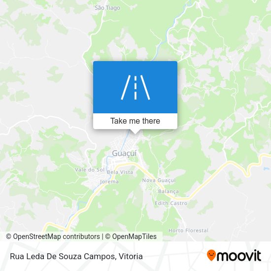 Rua Leda De Souza Campos map