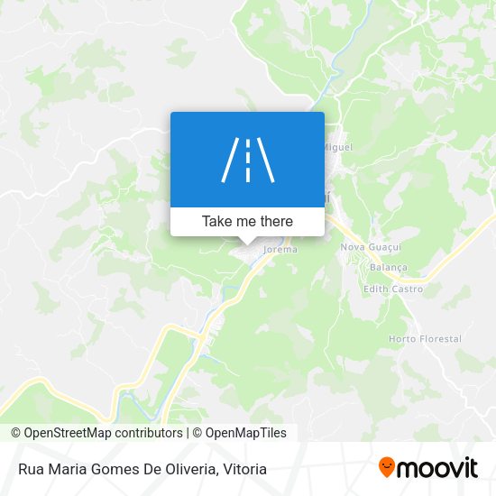 Rua Maria Gomes De Oliveria map