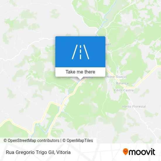 Rua Gregorio Trigo Gil map