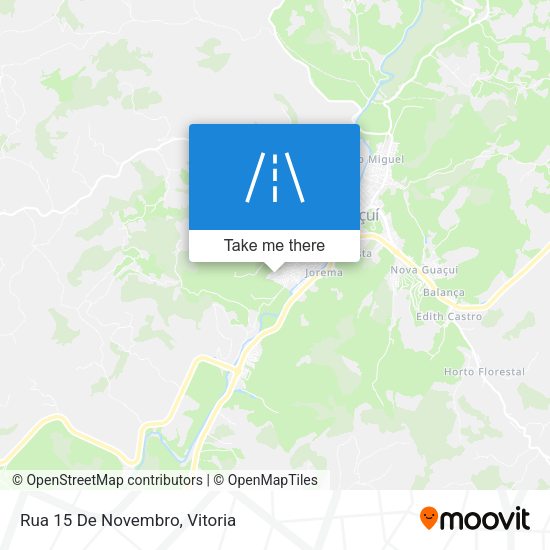 Rua 15 De Novembro map
