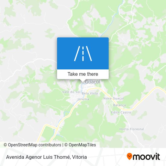 Avenida Agenor Luis Thomé map
