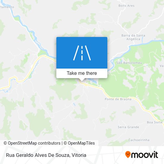Rua Geraldo Alves De Souza map