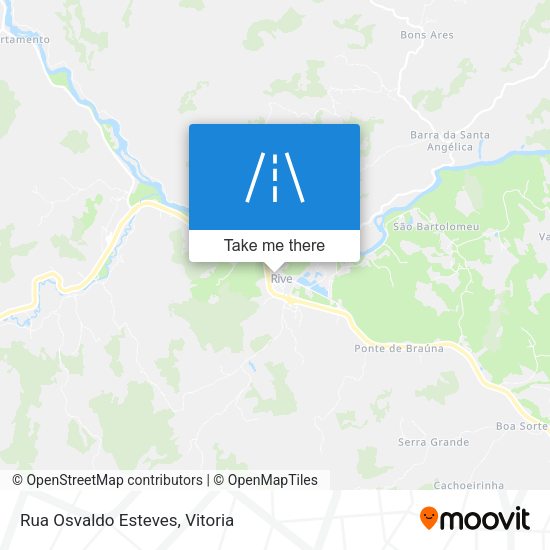 Rua Osvaldo Esteves map