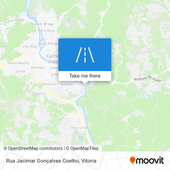 Rua  Jacimar Gonçalves Coelho map