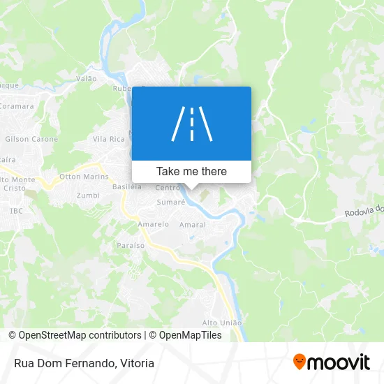 Rua Dom Fernando map