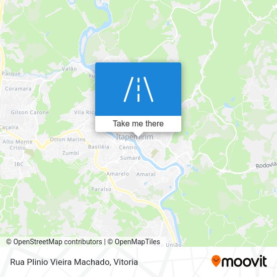 Rua Plinio Vieira Machado map