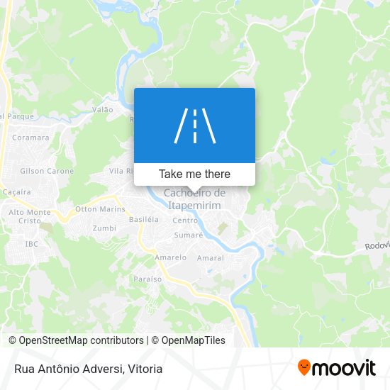 Rua Antônio Adversi map