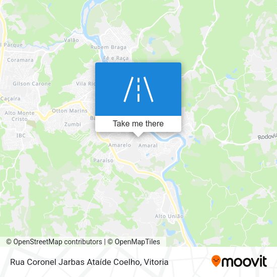 Rua Coronel Jarbas Ataíde Coelho map