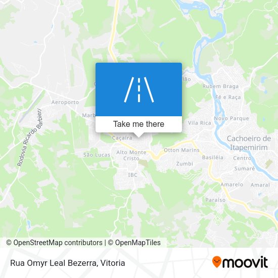 Rua Omyr Leal Bezerra map