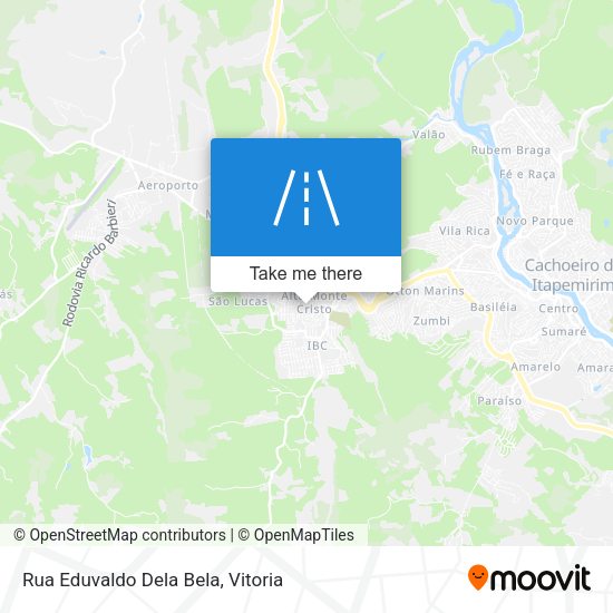 Rua Eduvaldo Dela Bela map