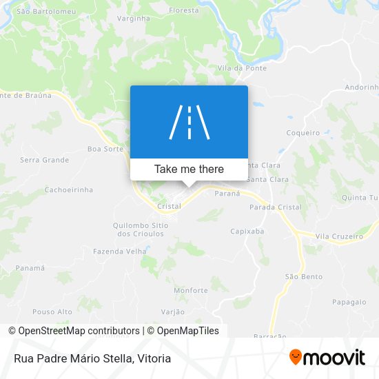 Rua Padre Mário Stella map