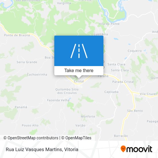 Rua Luiz Vasques Martins map