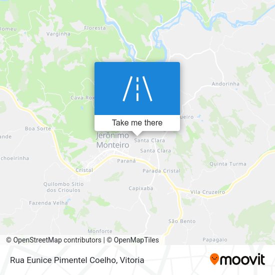 Rua Eunice Pimentel Coelho map