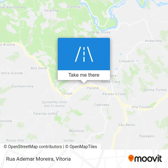Rua Ademar Moreira map