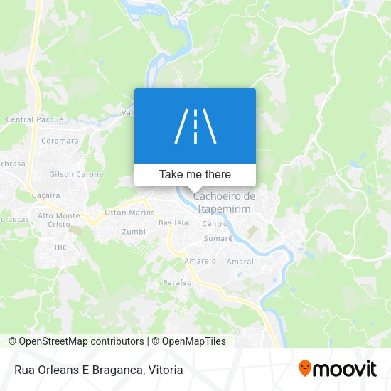 Rua Orleans E Braganca map