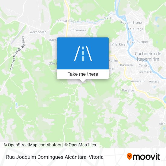 Rua Joaquim Domingues Alcântara map