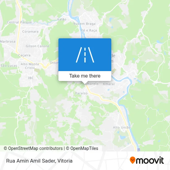 Rua Amin Amil Sader map