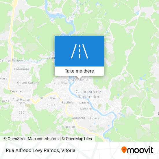 Rua Alfredo Levy Ramos map