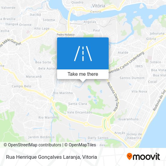 Rua Henrique Gonçalves Laranja map