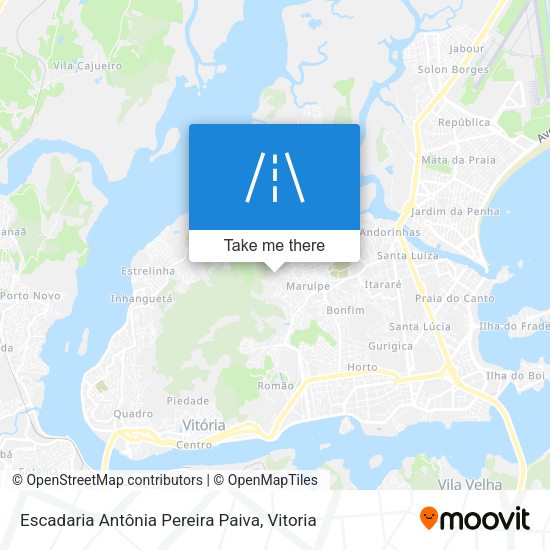 Escadaria Antônia Pereira Paiva map