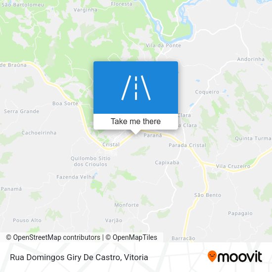 Rua Domingos Giry De Castro map