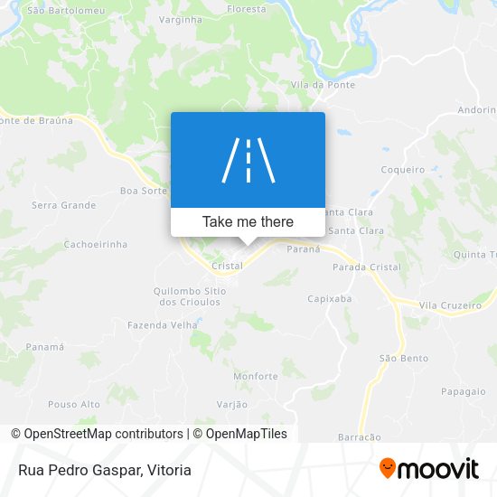 Rua Pedro Gaspar map