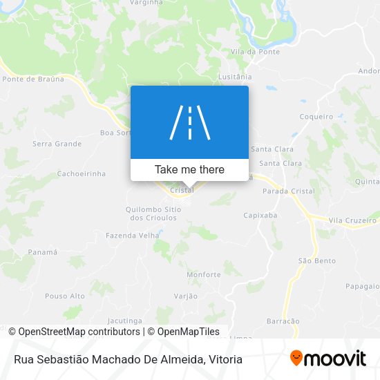 Rua Sebastião Machado De Almeida map