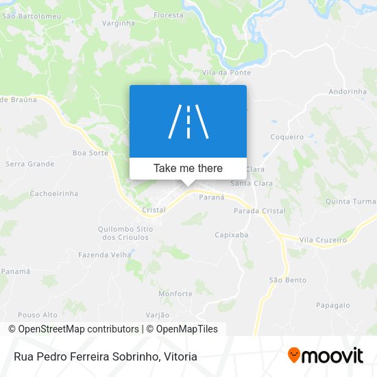 Rua Pedro Ferreira Sobrinho map