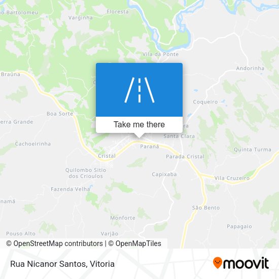 Rua Nicanor Santos map