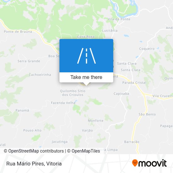 Rua Mário Pires map