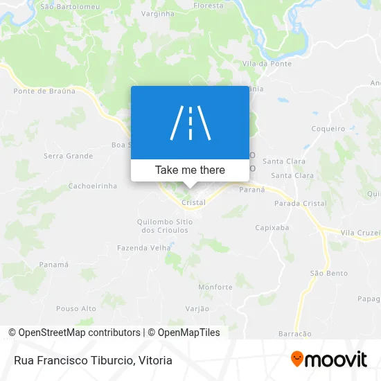 Rua Francisco Tiburcio map