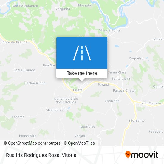 Rua Iris Rodrigues Rosa map