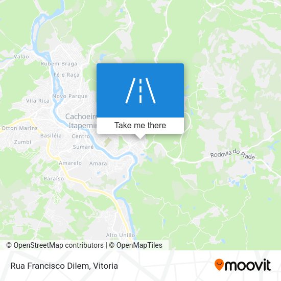 Rua Francisco Dilem map
