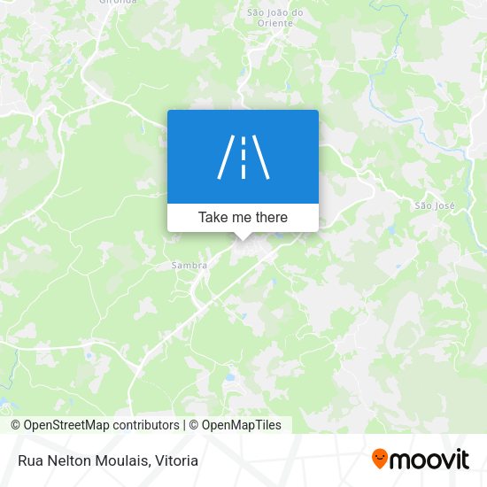 Rua Nelton Moulais map