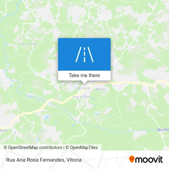 Rua Ana Rosa Fernandes map