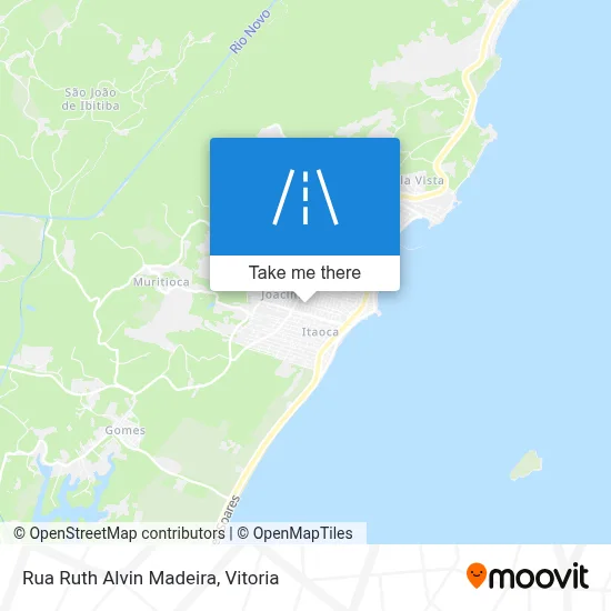 Rua Ruth Alvin Madeira map