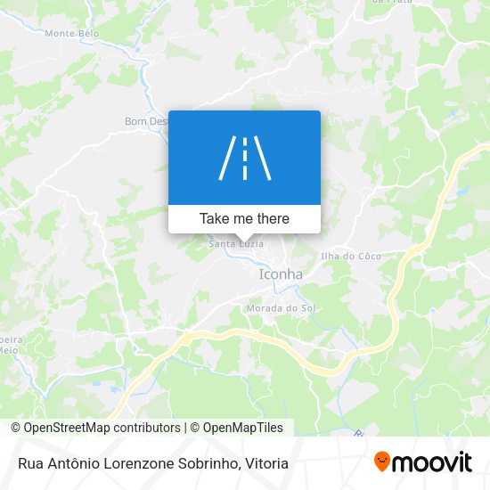 Rua Antônio Lorenzone Sobrinho map