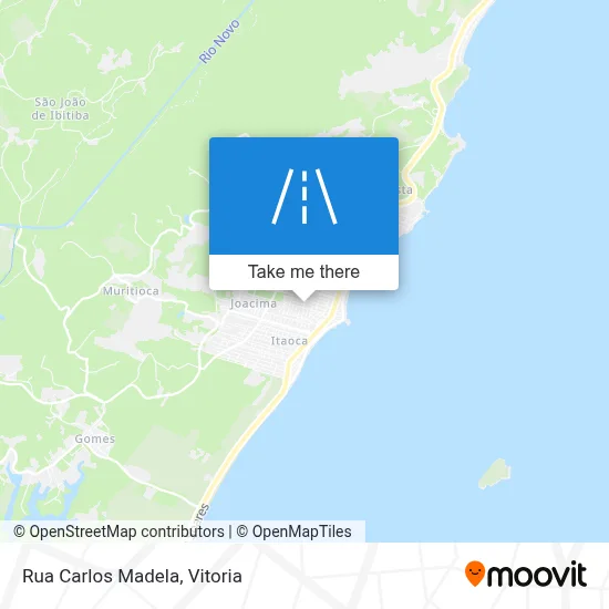 Rua Carlos Madela map