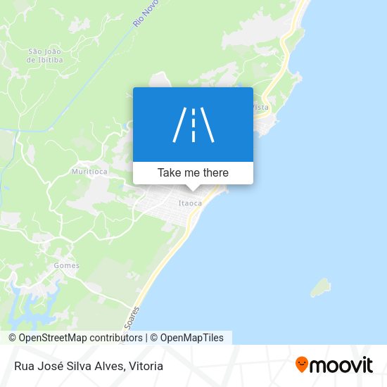 Rua José Silva Alves map